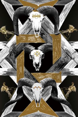 大牌羊头复古2016印花华亿平台图片