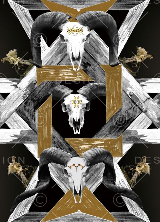 大牌羊头复古2016印花华亿平台图片