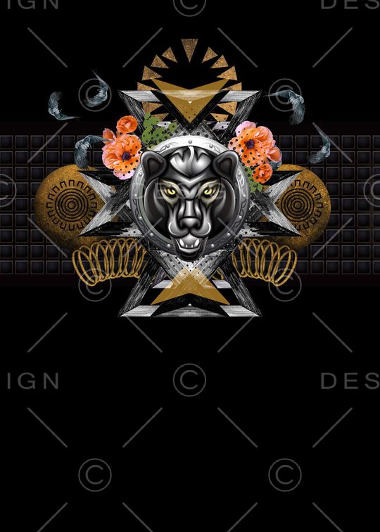 3D熊头印花华亿平台图片