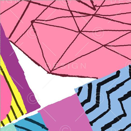 几何印花华亿平台图片