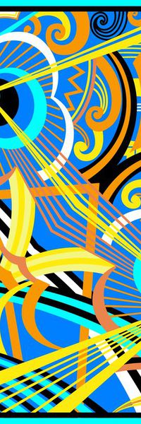 抽象印花华亿平台图片