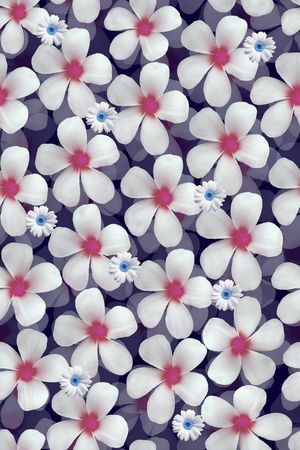 花瓣印花华亿平台图片