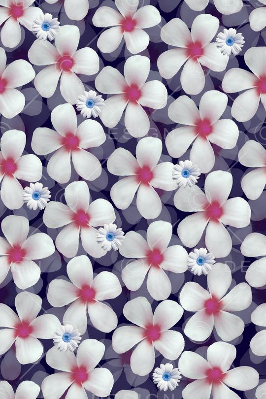 花瓣印花华亿平台图片