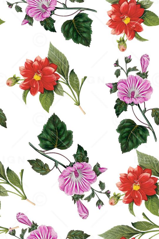 复古怀旧印花华亿平台图片