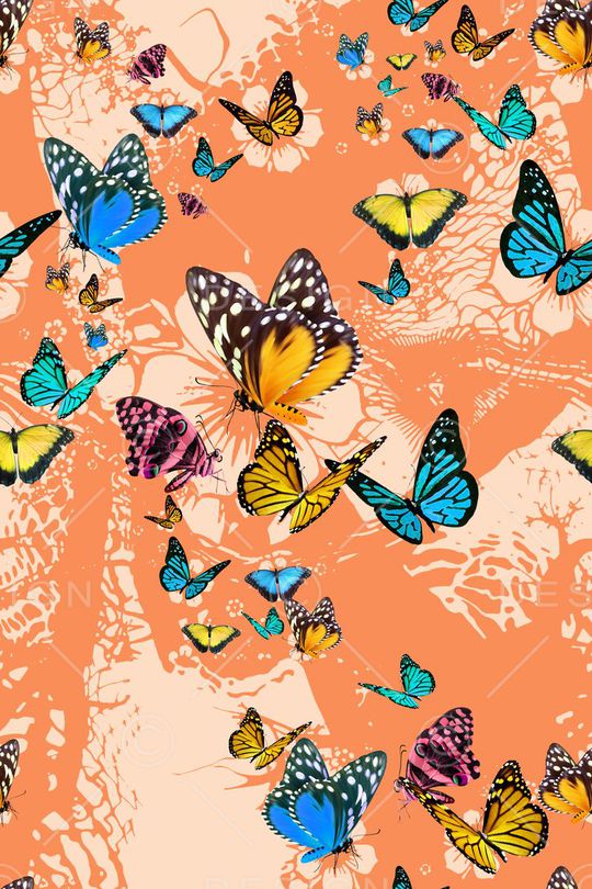 清新印花华亿平台图片