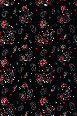 复古印花华亿平台图片