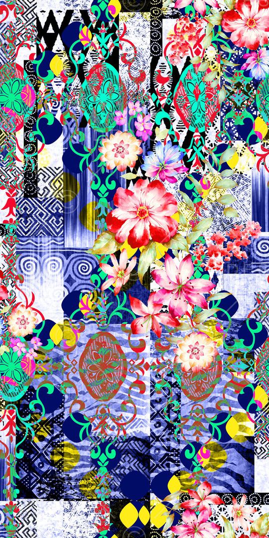 民族风印花华亿平台图片