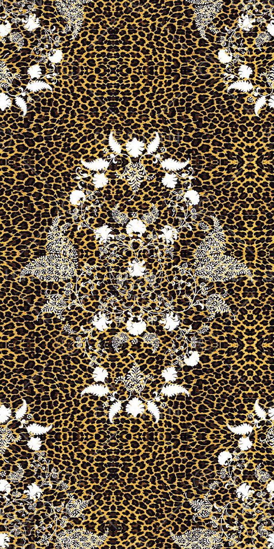 豹纹印花华亿平台图片