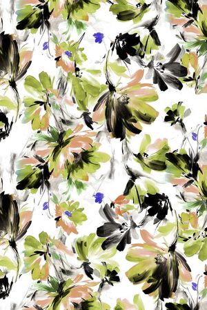 时尚大胆印花华亿平台图片