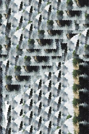 水墨泼墨印花华亿平台图片