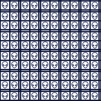 438739-创意卡通外星人格子华亿平台