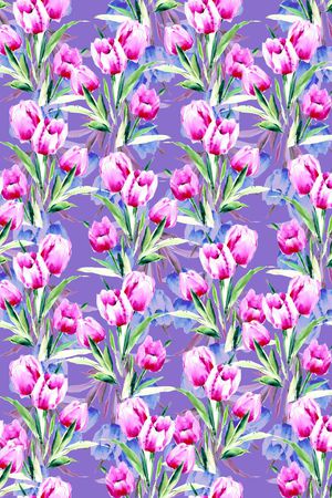 时尚手绘印花华亿平台图片