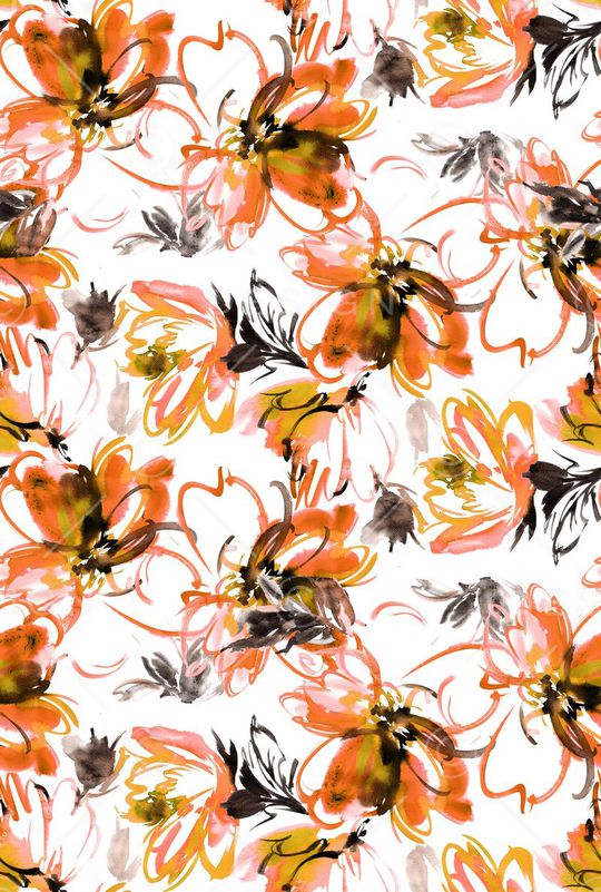 时尚抽象印花华亿平台图片