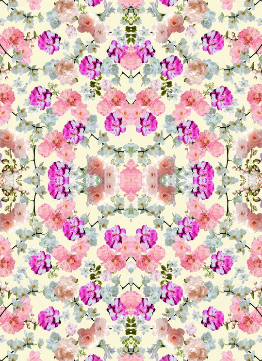 小清新印花华亿平台图片