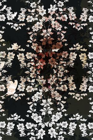 白碎花女装裙子清雅调印花华亿平台图片