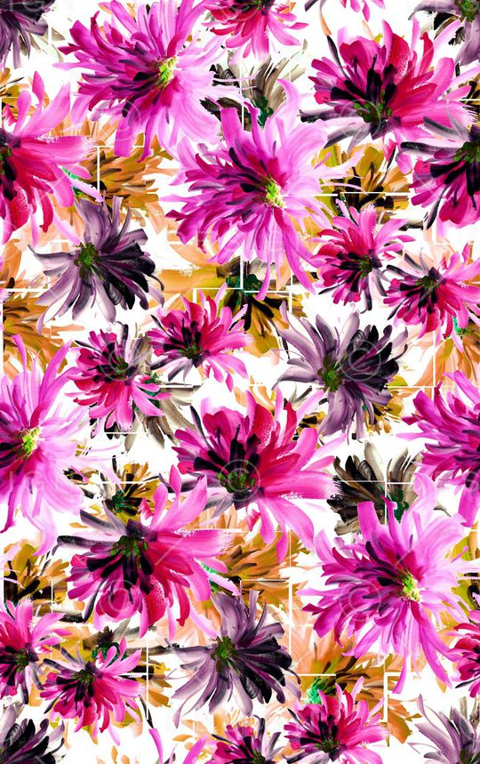 抽象印花华亿平台图片