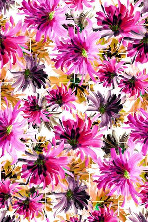 抽象印花华亿平台图片