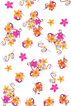 枫叶花印花华亿平台图片