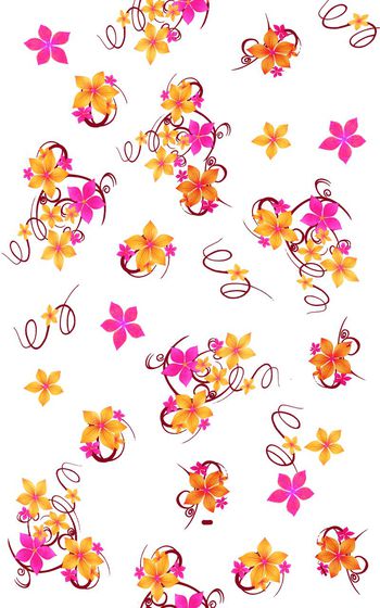 枫叶花印花华亿平台图片