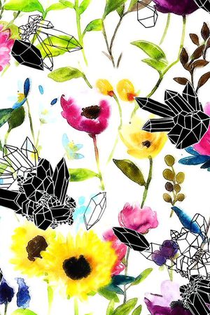 几何印花华亿平台图片