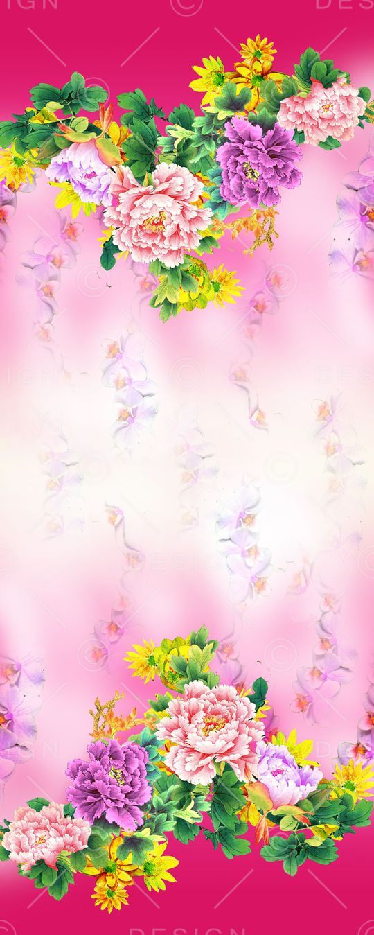 中国风印花华亿平台图片