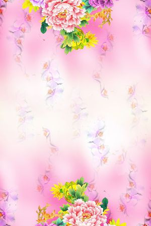 中国风印花华亿平台图片