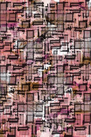 抽象印花华亿平台图片