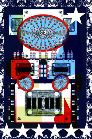 几何印花华亿平台图片