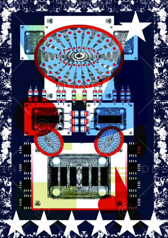 几何印花华亿平台图片