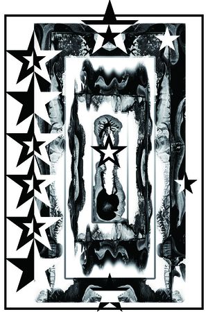 黑白印花华亿平台图片