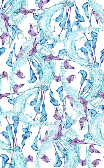 439362-时尚创意冰美人马蹄莲花卉组合