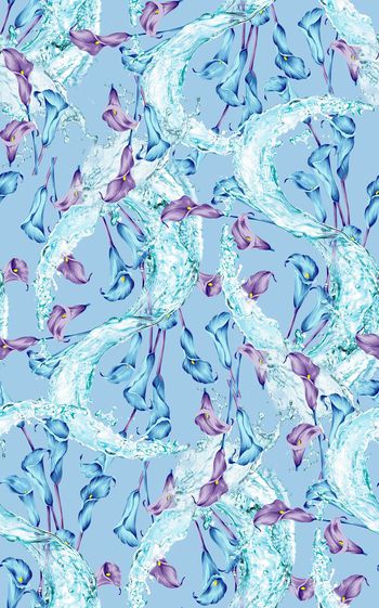 439363-时尚创意冰美人马蹄莲花卉组合