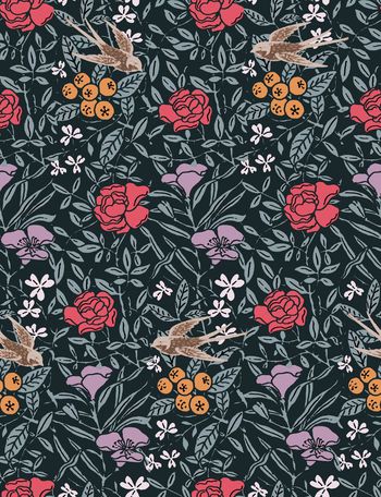 439423-春天花会开 燕子自由翔