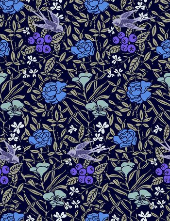 439425-春天花会开 燕子自由翔