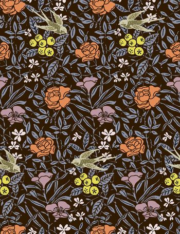 439427-春天花会开 燕子自由翔