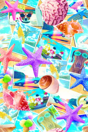 贝壳印花华亿平台图片