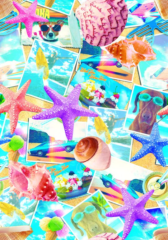 贝壳印花华亿平台图片