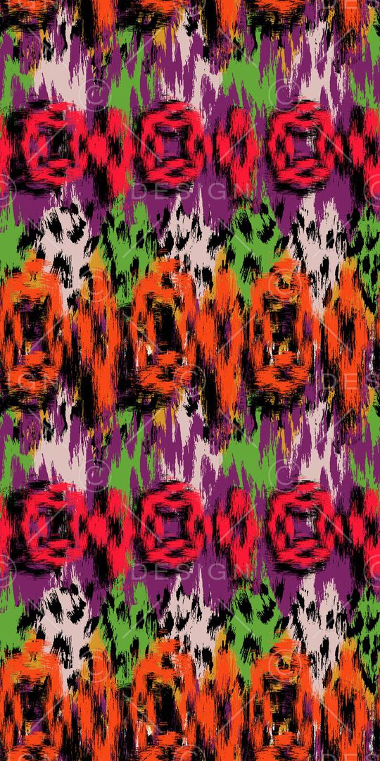 豹纹印花华亿平台图片