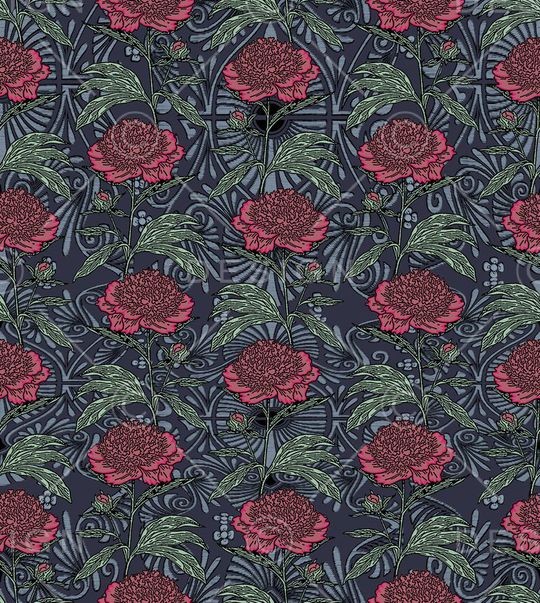 刺绣印花华亿平台图片