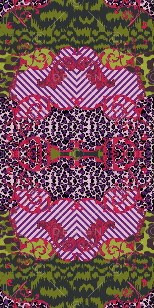 欧式印花华亿平台图片