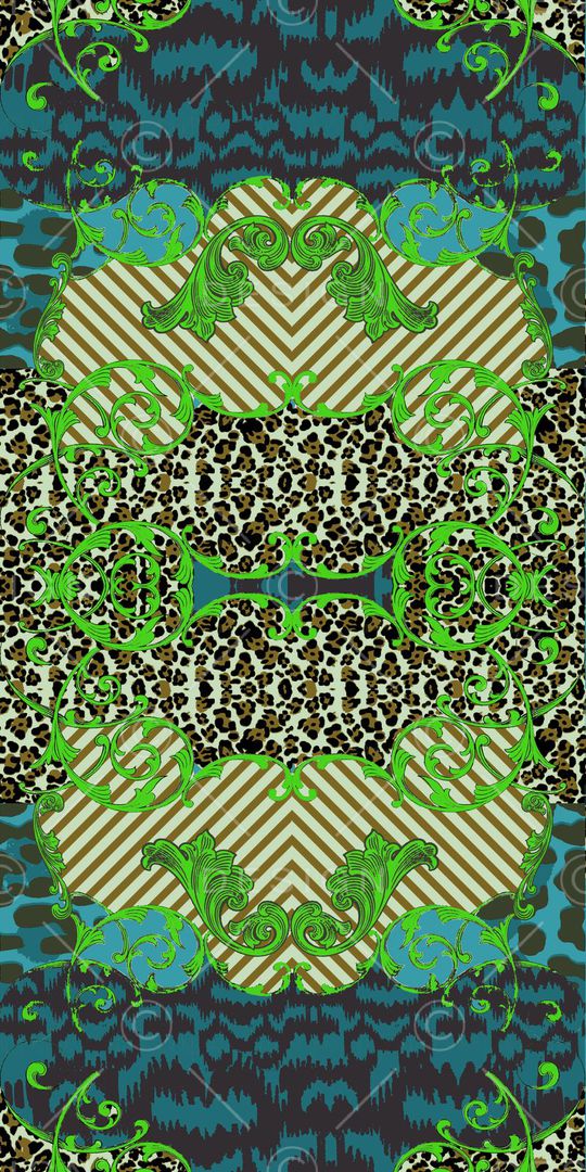 欧式印花华亿平台图片