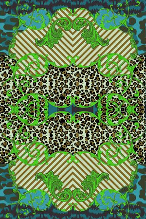 欧式印花华亿平台图片