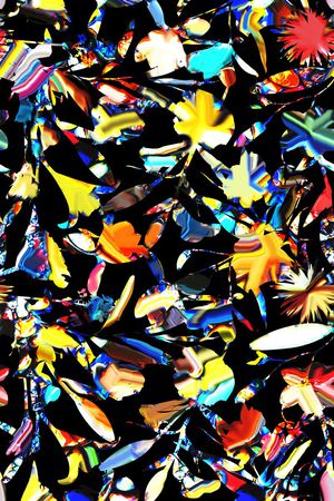 抽象印花华亿平台图片