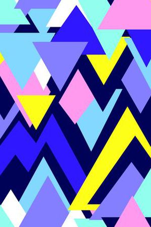 三角形印花华亿平台图片