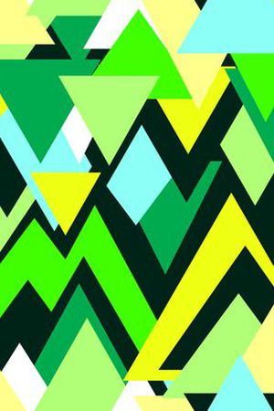 三角形印花华亿平台图片