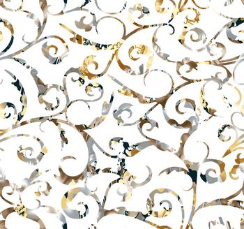 439543-欧式宫廷花卉