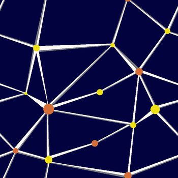 439734-男装衬衫几何线条小圆点组合花