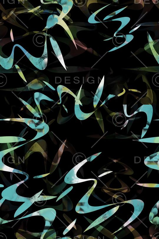 水浪波印花华亿平台图片