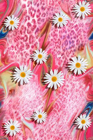 抽象印花华亿平台图片