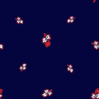 439788-男装衬衫简单小清新碎花仔